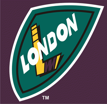 London Knights 1994-1996 Alternate Logo iron on transfers for T-shirts
